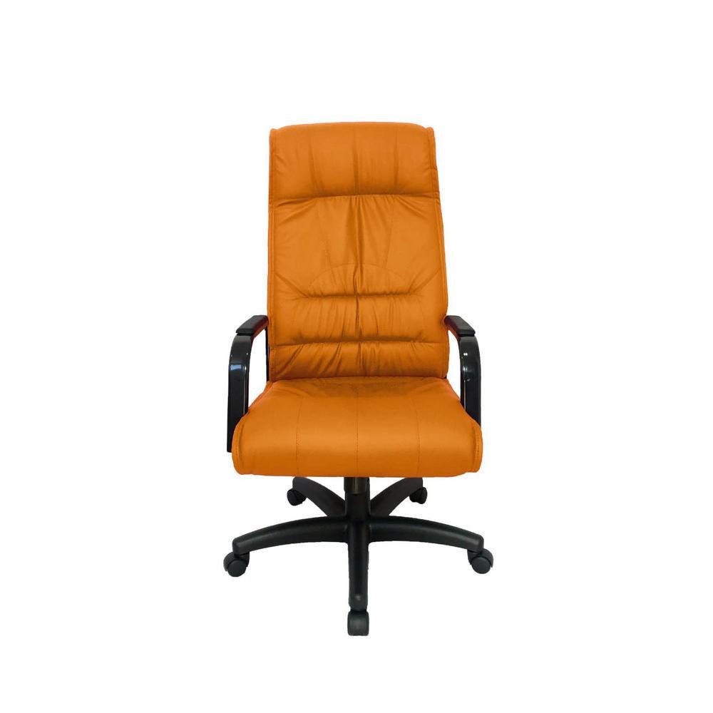 Imagem 3 de 5 do produto Cadeira Office Design Office Presidente, Para Escritório, Linha Itália, Laranja
