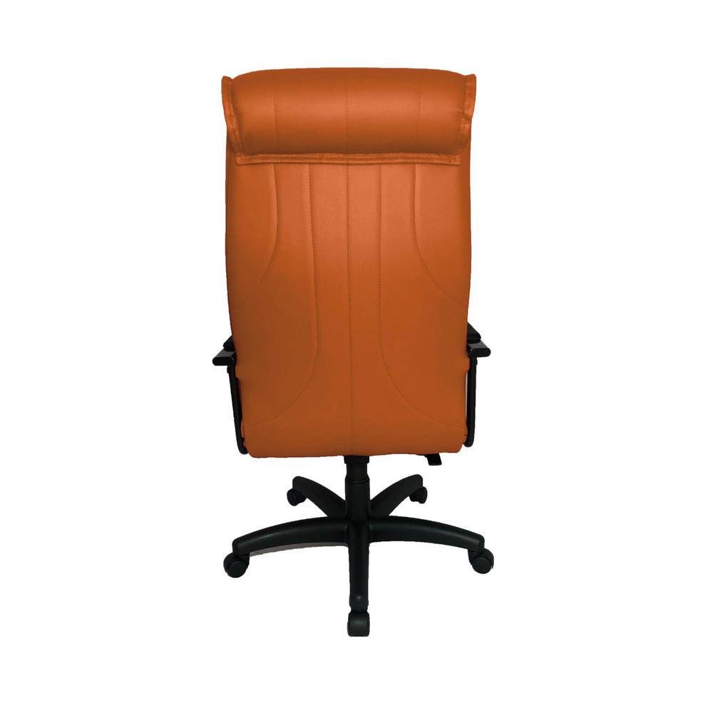 Imagem 4 de 5 do produto Cadeira Office Design Office Presidente, Para Escritório, Linha Itália, Laranja