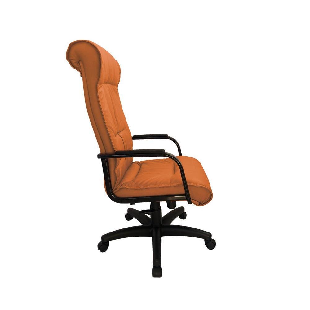 Imagem 5 de 5 do produto Cadeira Office Design Office Presidente, Para Escritório, Linha Itália, Laranja