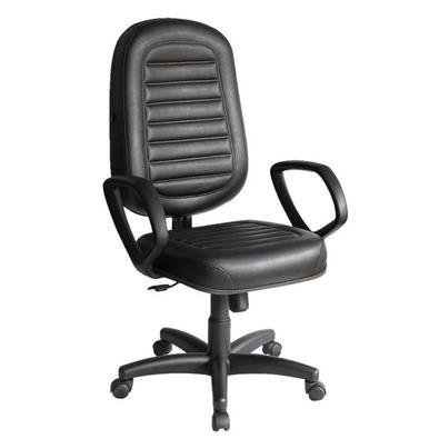 Cadeira Design Office Móveis Presidente Para Escritório Linha Blenda Preto