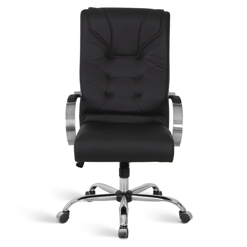 Imagem 3 de 5 do produto Cadeira Design Office Móveis Presidente Para Escritório Linha Brescia Preto