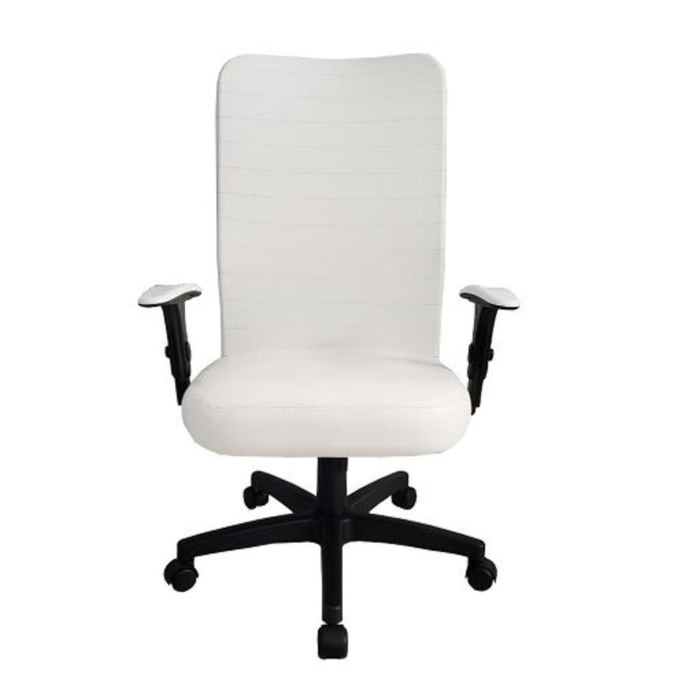 Imagem 2 de 2 do produto Cadeira Design Office Móveis Presidente Para Escritório Linha Calábria Branco