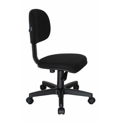 Cadeira Design Office Móveis Secretária, Até 120 Kg, Base Giratória, Economy - Preto