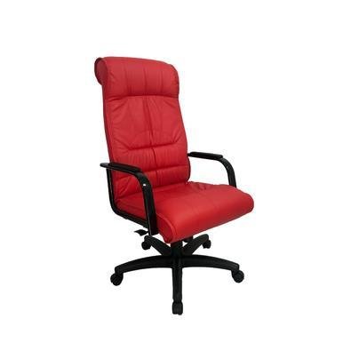 Cadeira Office Design Office Presidente Para Escritório, Linha Itália, Vermelho