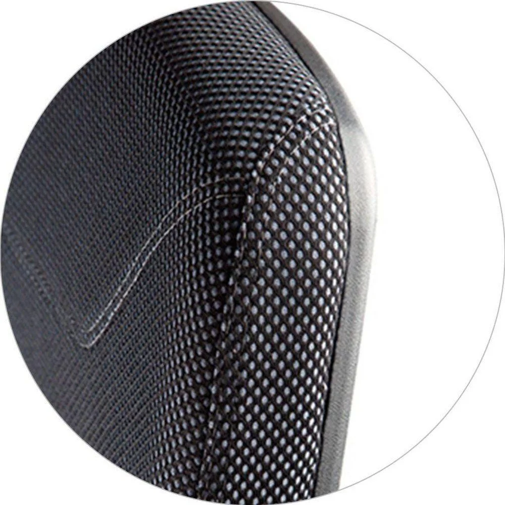 Imagem 4 de 4 do produto Cadeira Presidente Home Office, Giratória Com Braços Linha York - Preto