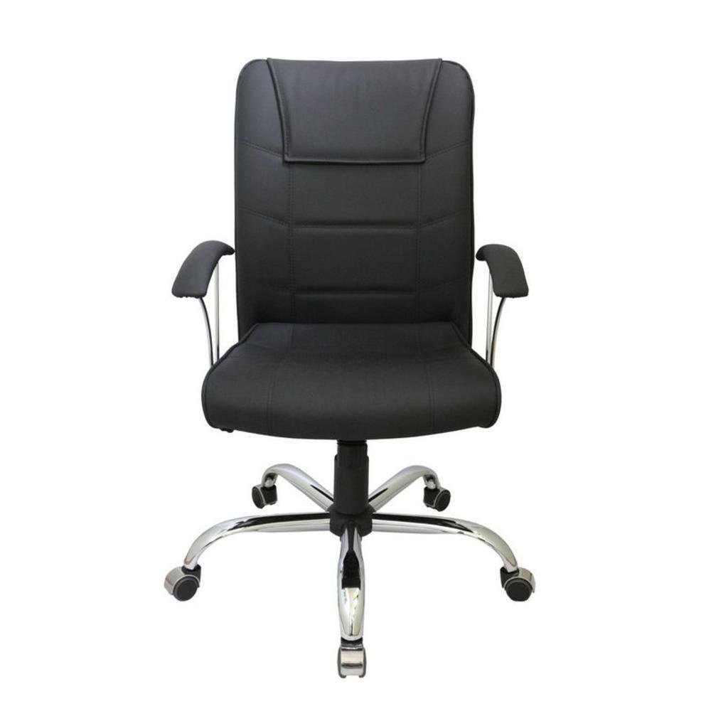 Imagem 3 de 3 do produto Cadeira Presidente Home Office, Ergonômica, Linha Vivara - Preto
