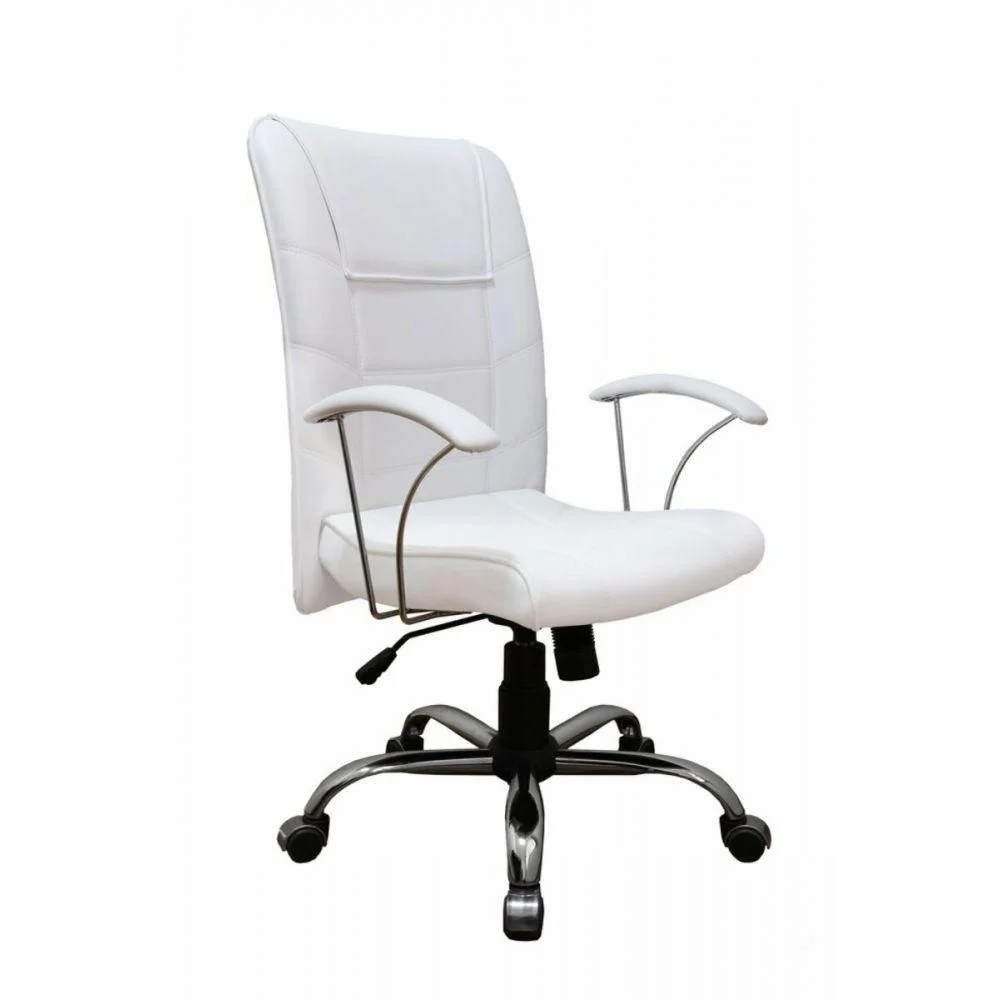 Imagem 2 de 4 do produto Cadeira Presidente Ergonômica,  Linha Vivara, Branco