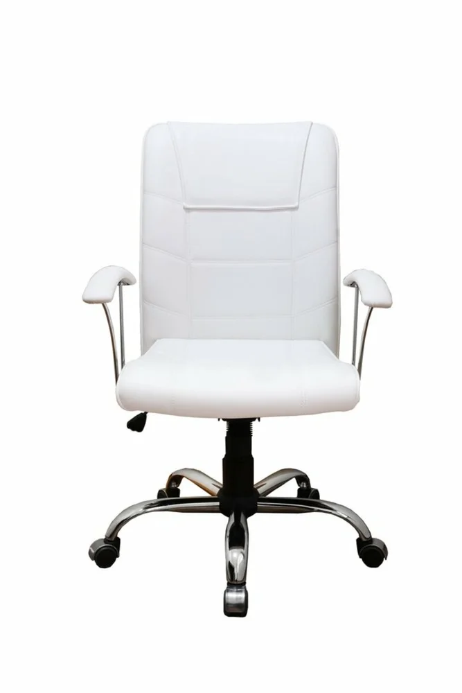 Imagem 3 de 4 do produto Cadeira Presidente Ergonômica,  Linha Vivara, Branco