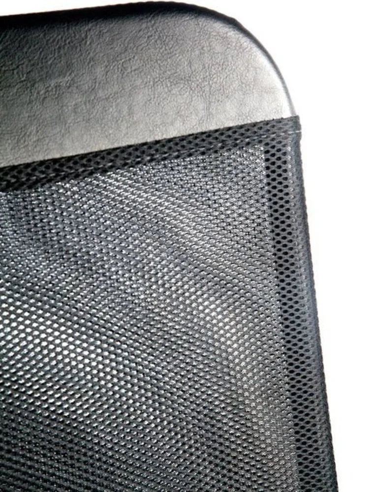 Imagem 3 de 4 do produto Cadeira Design Office Móveis Secretária, Até 120 Kg, Com Braços, Tela Mesh - Bege