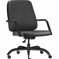 Cadeira Design Office, Até 200kg, Para Escritório E Home Office, Preto