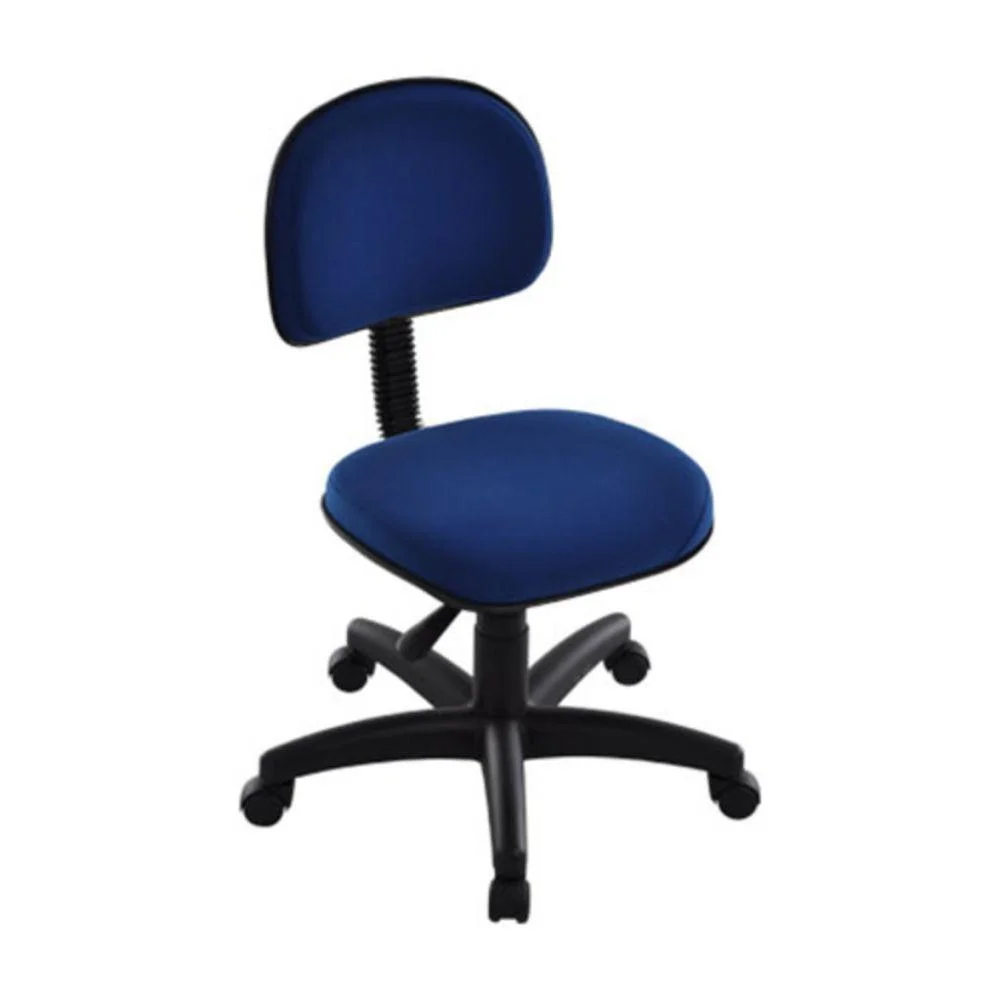 Imagem 2 de 2 do produto Cadeira Design Office Móveis Secretária, Com Base Giratória, Robust - Azul