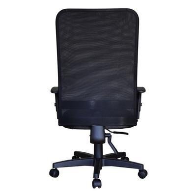Cadeira Design Office, Encosto Em Tela Mesh Peruggia, Para Escritório, Preto