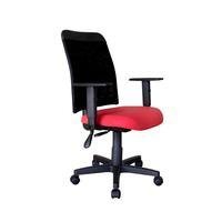 Cadeira Design Office, Linha Conti, Para Escritório E Home Office, Vermelho