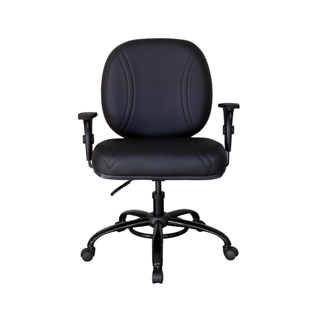 Imagem 2 de 2 do produto Cadeira Design Office, Linha Fat, Até 200Kg, Para Escritório, Preto