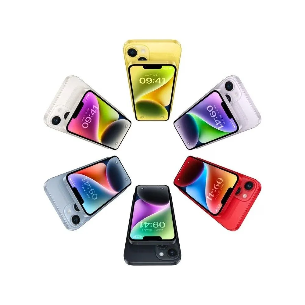 Imagem 3 de 5 do produto iPhone 14 Apple 128GB, Câmera Dupla 12MP, Tela 6.1", Ip68, Meia-Noite - Mpvn3br/A