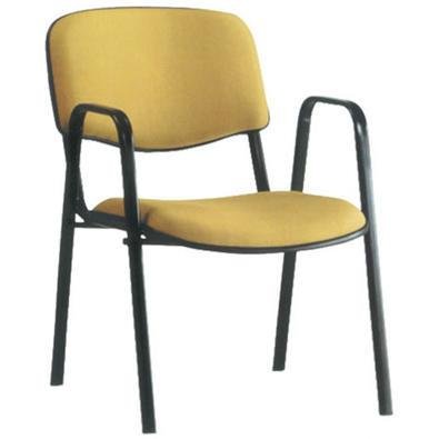 Cadeira Empilhável Design Office Móveis Para Auditórios, Linha Hotel - Amarelo