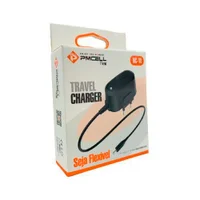 Carregador de Tomada com Cabo Micro USB Pmcell Flex HC 11 V8, Preto - AC2436