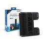 Carregador Dobe Tp4-882, Cooler Refrigeração Vertical, Ps4 Slim Pro, Preto