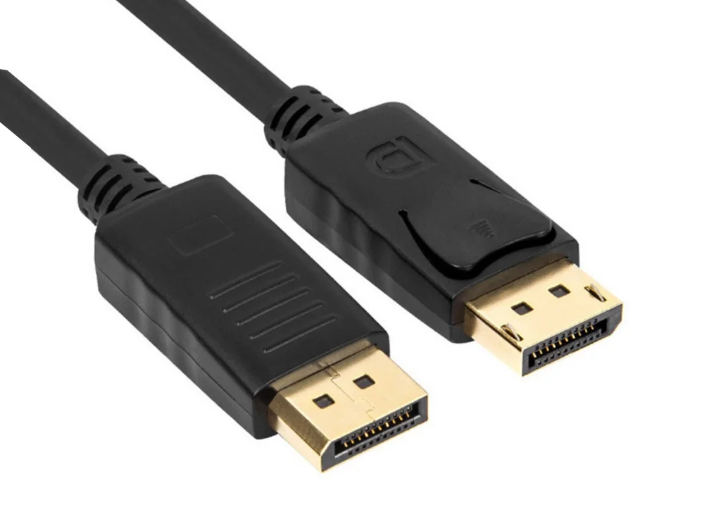 Imagem 2 de 5 do produto Cabo Magnus Displayport, Com Trava, 1.2, Macho, De 1.80 Metros