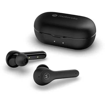 Fone Bluetooth Motorola, moto buds 85, Preto, 40mah no fone