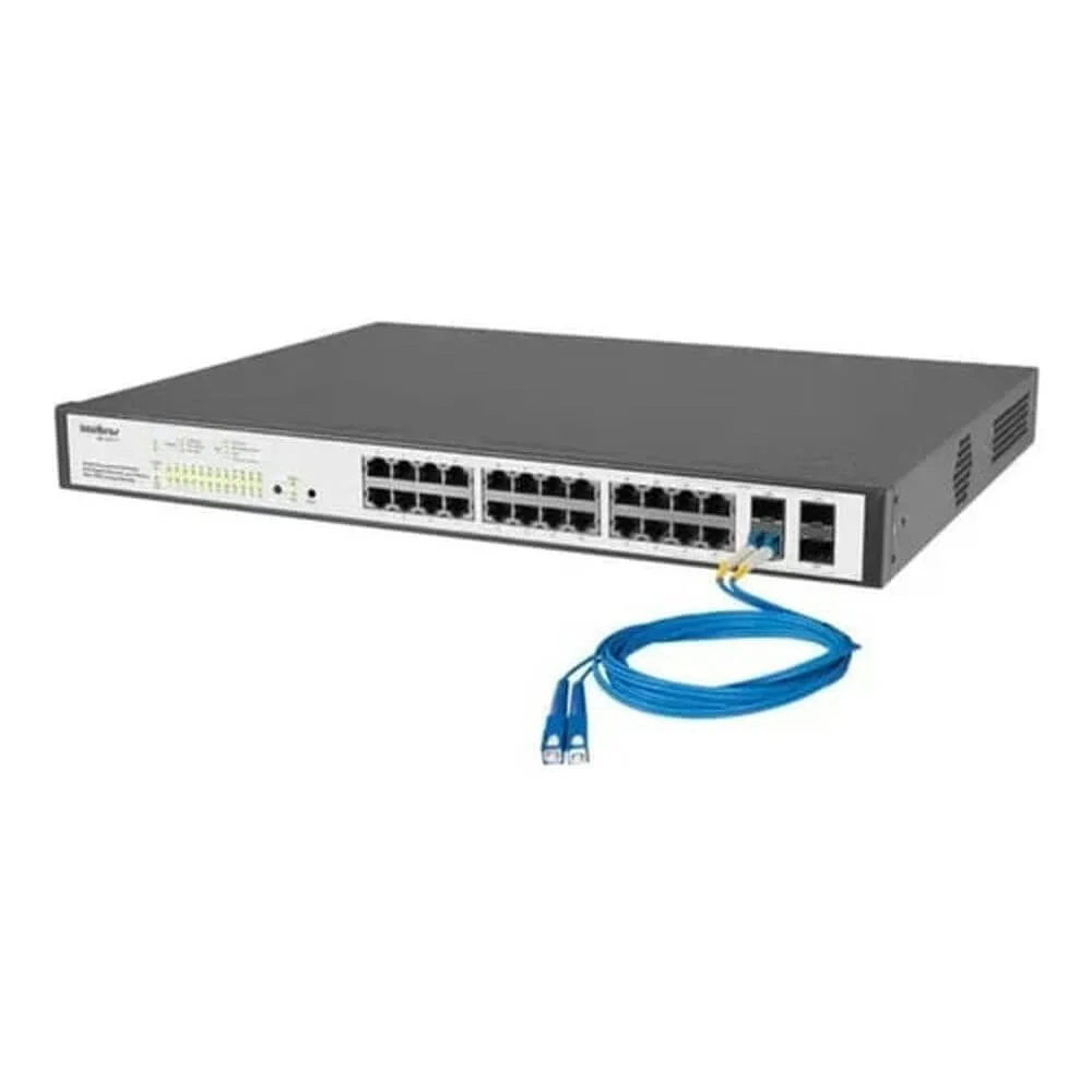 Switch Intelbras Sg2404 Gerenciável 24 Portas