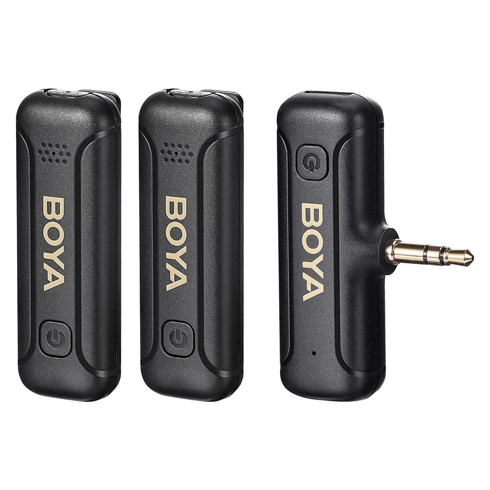 Microfone Boya By-wm3t2-m2, Lapela, Sem Fio, Wireless, Plug P2