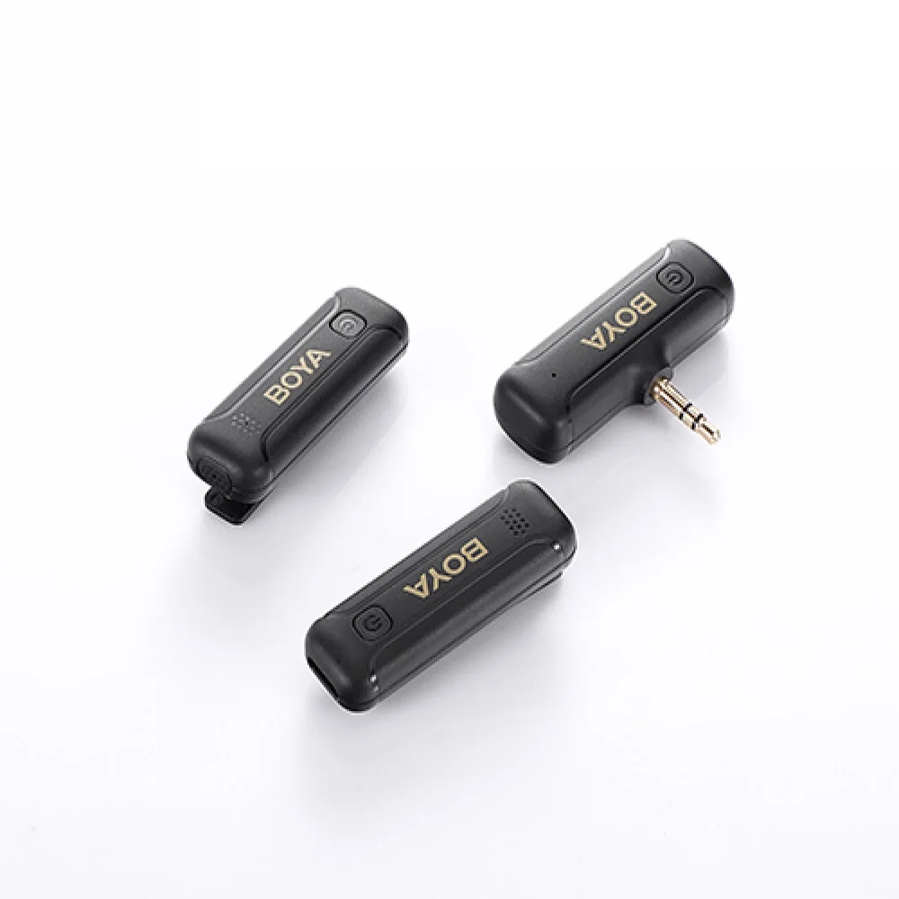 Imagem 2 de 5 do produto Microfone Boya By-wm3t2-m2, Lapela, Sem Fio, Wireless, Plug P2