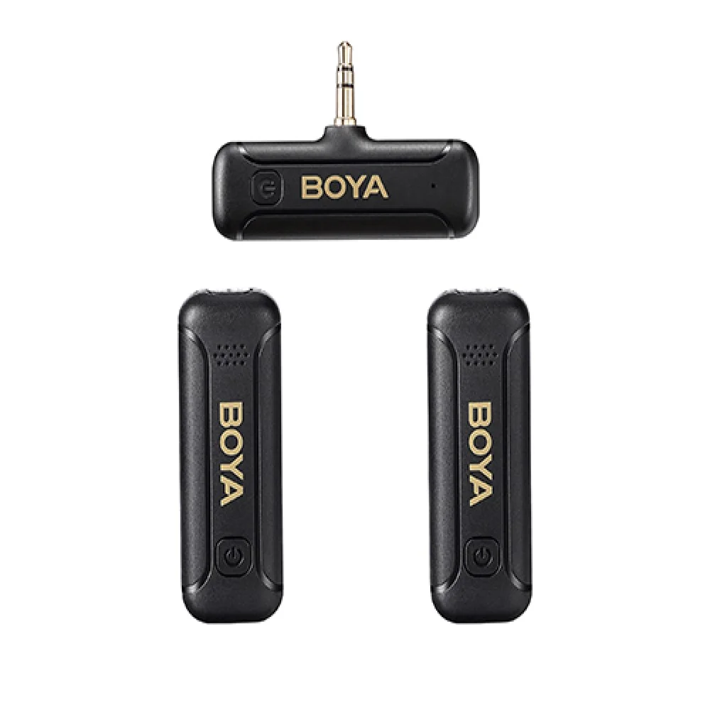 Imagem 5 de 5 do produto Microfone Boya By-wm3t2-m2, Lapela, Sem Fio, Wireless, Plug P2