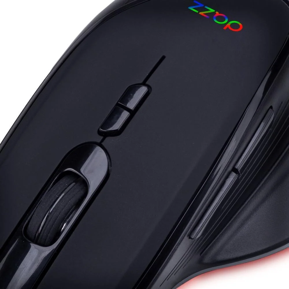 Imagem 4 de 4 do produto Mouse Dazz Colossus, USB 2.0, 12.000 DPI, Preto