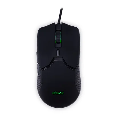 Mouse, Dazz Orpheus USB 2.0, 12.000 DPI, 5 Botões, Preto
