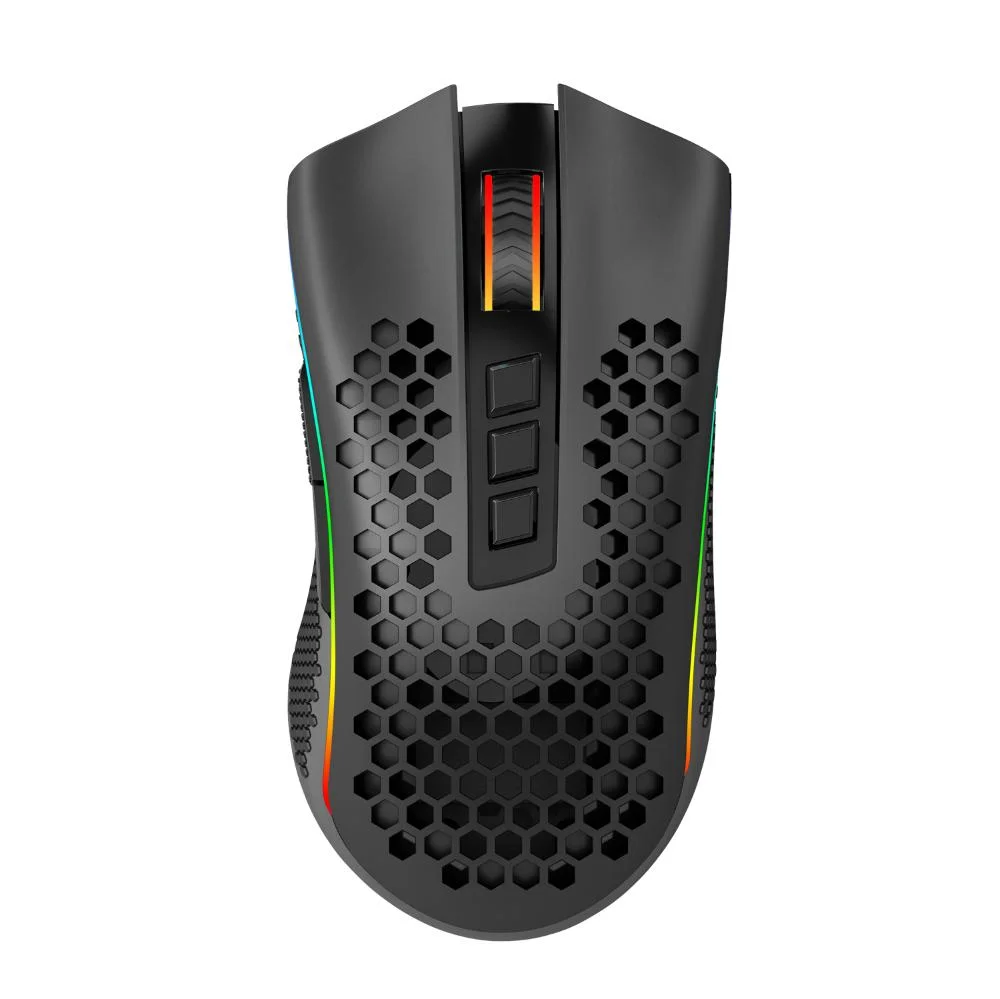 Imagem 3 de 3 do produto Mouse Gamer Sem Fio Redragon Storm Pro, Wireless, Preto - M808-KS