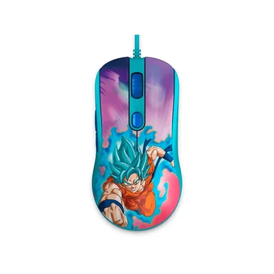 Mouse Gamer Akko, Dragon Ball Super Saiyajin Blue Ag325 USB, 5000 DPI, 5 Botões