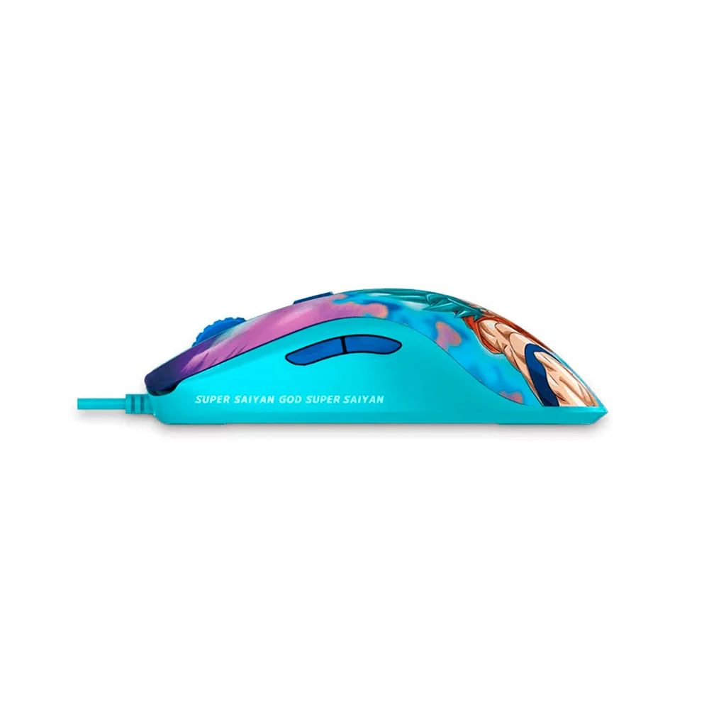 Imagem 2 de 5 do produto Mouse Gamer Akko, Dragon Ball Super Saiyajin Blue Ag325 USB, 5000 DPI, 5 Botões