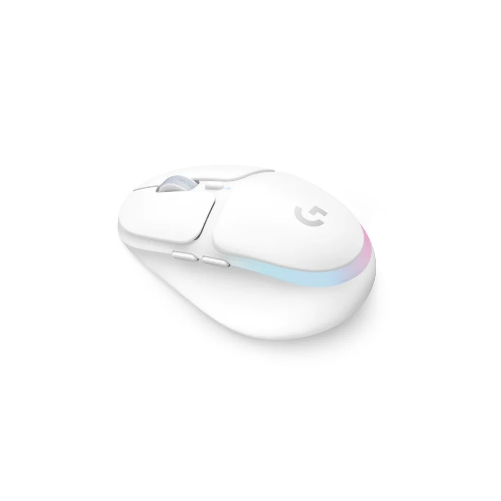Imagem 3 de 4 do produto Mouse Gamer sem fio, Logitech G705, G Hub, 8200dpi, 6 Botões Programáveis, Iluminação RGB Lightsync, Branco