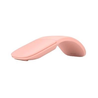 Mouse sem fio Microsoft, Bluetooth, Arc, Rosa Suave - Elg-00037