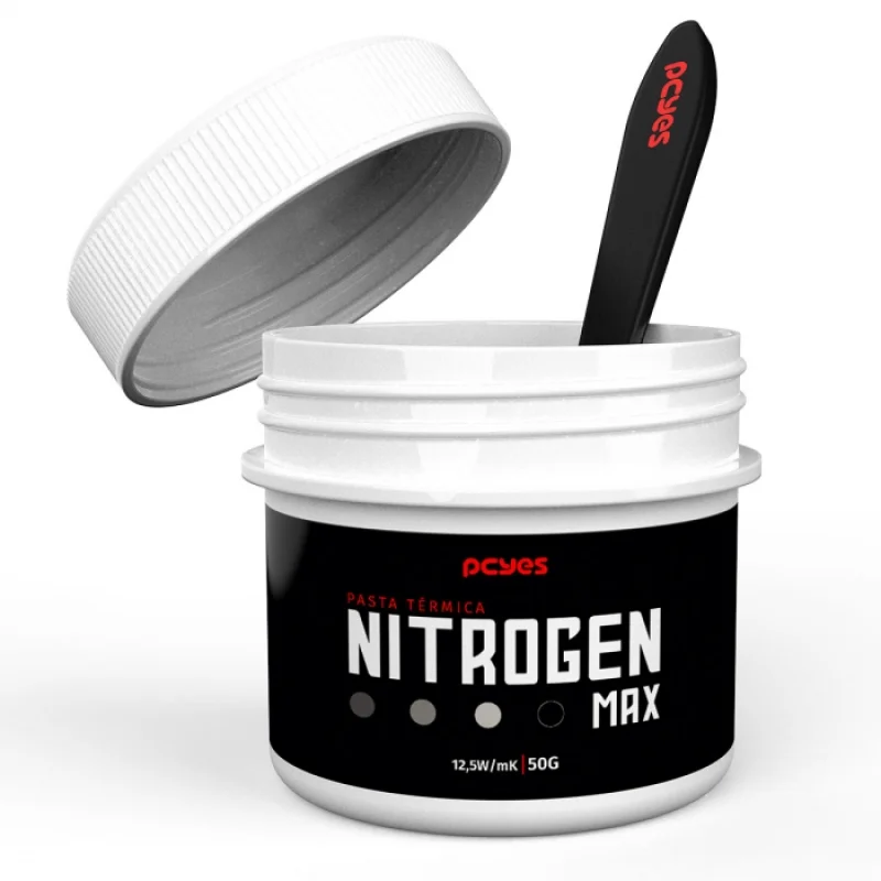 Imagem 4 de 5 do produto Pasta Térmica Pcyes Nitrogen Max 50g, 12.5w/mk - Pcynm50125