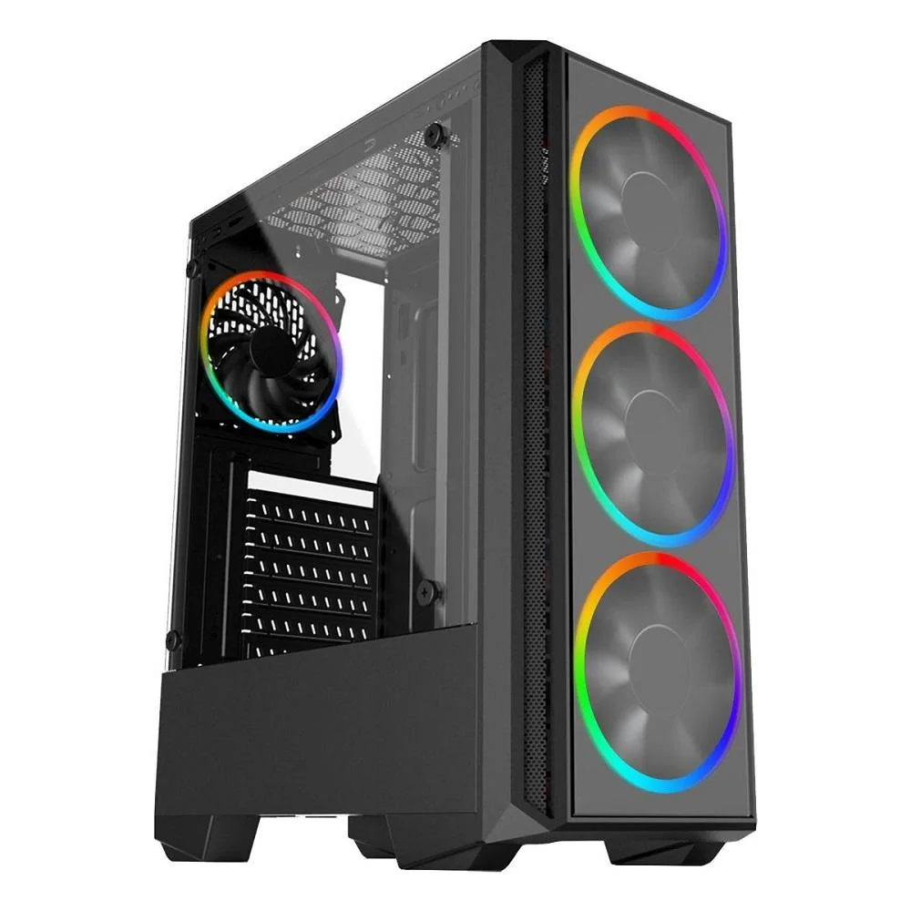 PC Gamer Completo Force Amd Ryzen 5 16gb Ddr4 Placa De Vídeo Radeon Rx SSD 480GB Monitor 20" 75hz Fonte 500w 3gfo-032 - view 3