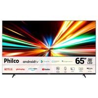 Smart tv philco 65” 4k com google assistent hdr - bivolt  a  smart tv philco 65” 4k com google assistent hdr possui inteligência artificial google ass