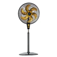 Ventilador De Coluna Mallory Chronos, 40cm, 127V, Preto E Dourado Menor preço em Ventilador De Coluna Mallory Chronos, 40cm, 127V, Preto E Dourado