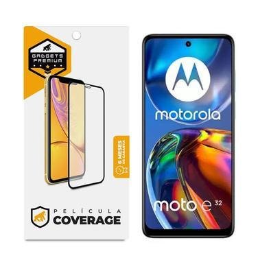 Película Para Motorola Moto E32,Coverage 5d Pro, Preta, Gshield