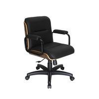 Cadeira Design Office Móveis Eames Diretor Linha Capa Em Madeira - Preto