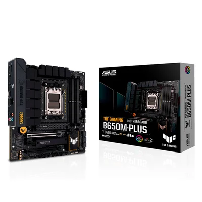 Placa Mãe Asus Tuf Gaming B650m-plus, Am5, Microatx, DDR5