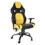 Cadeira Gamer Design Office Móveis, Giratória Linha Gamer Racing - Amarelo