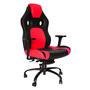 Cadeira Gamer Design Office Móveis Base Giratória Com Braço, Linha Gamer Racing - Vermelho