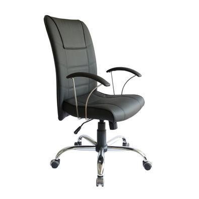 Cadeira Office Design Office Móveis Presidente Ergonômica,  Linha Vivara - Preto