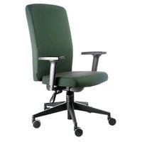 Cadeira Office Design Office Móveis Presidente Espaldar Alto Linha Alpha - Verde
