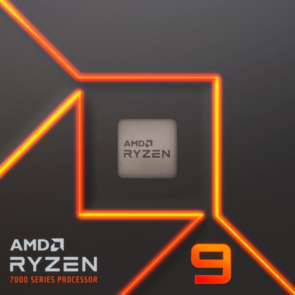 AMD Ryzen 9 7900X CPU 7000シリーズ Processador AMD Ryzen 9 7900X Box (AM5/12 Cores/24 Threads/5.6GHz