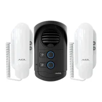 Porteiro Coletivo Agl S-300, 2 Pontos Com Monofone, Branco