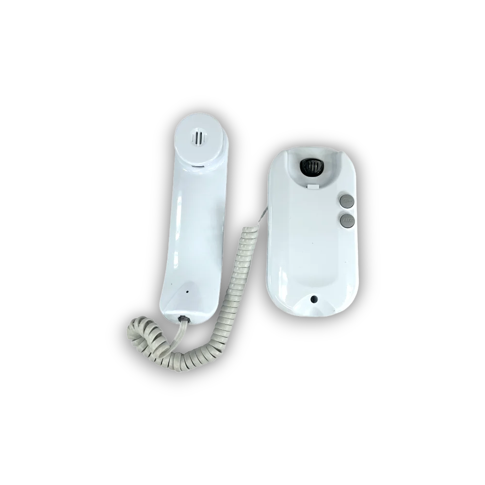 Imagem 3 de 5 do produto Porteiro Coletivo Agl S-300, 2 Pontos Com Monofone, Branco