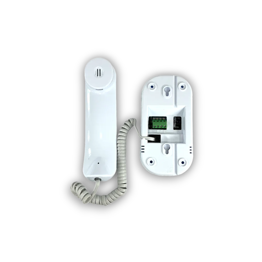Imagem 4 de 5 do produto Porteiro Coletivo Agl S-300, 2 Pontos Com Monofone, Branco